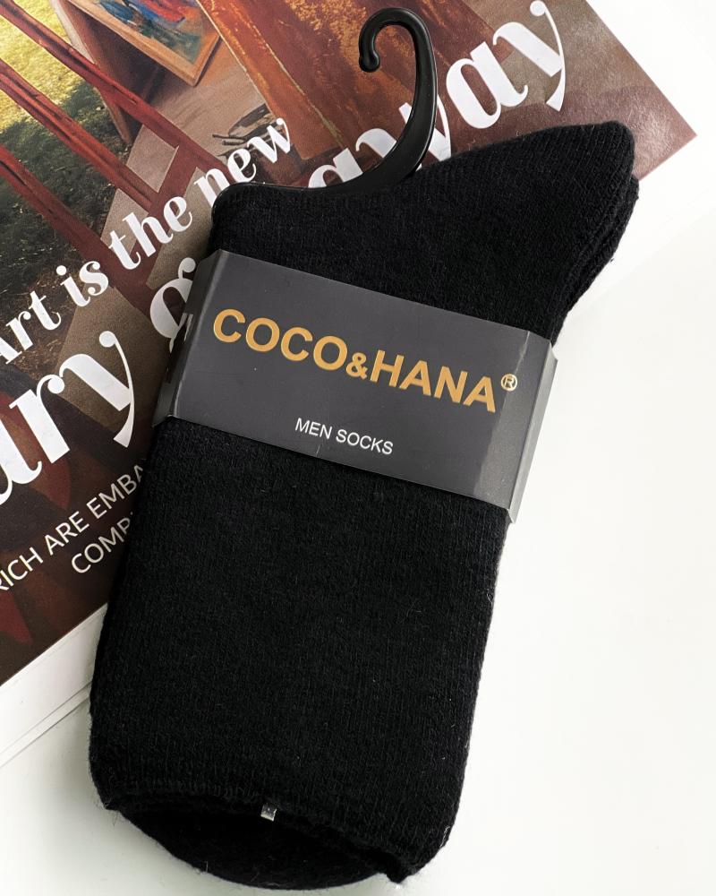 جوراب موهر ساده مشکی کد 26436