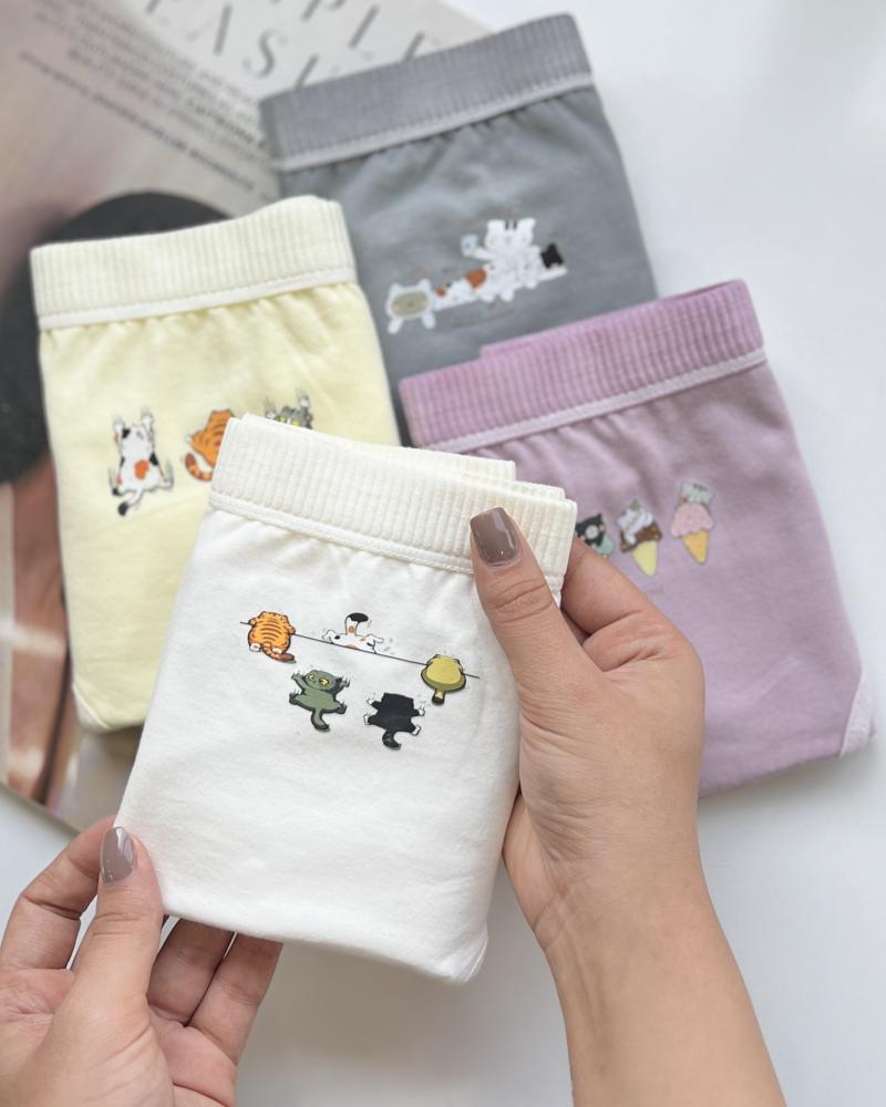 شورت نخ و پنبه میکس cat کد 24968