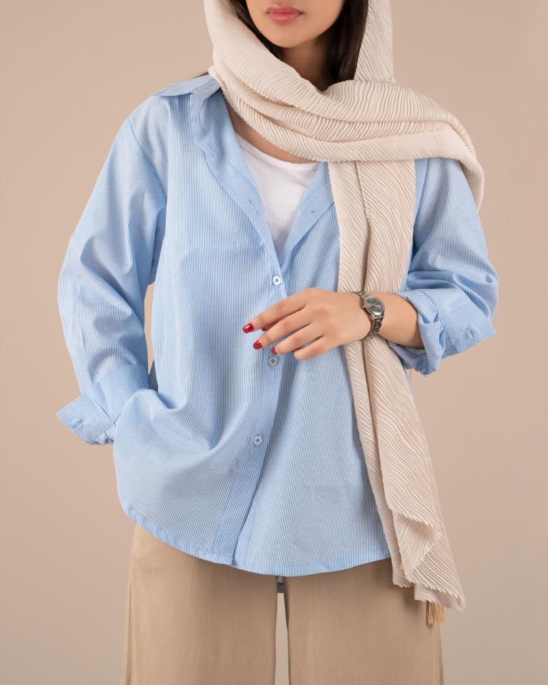 شومیز بیسیک راه راه الینا کد 24617