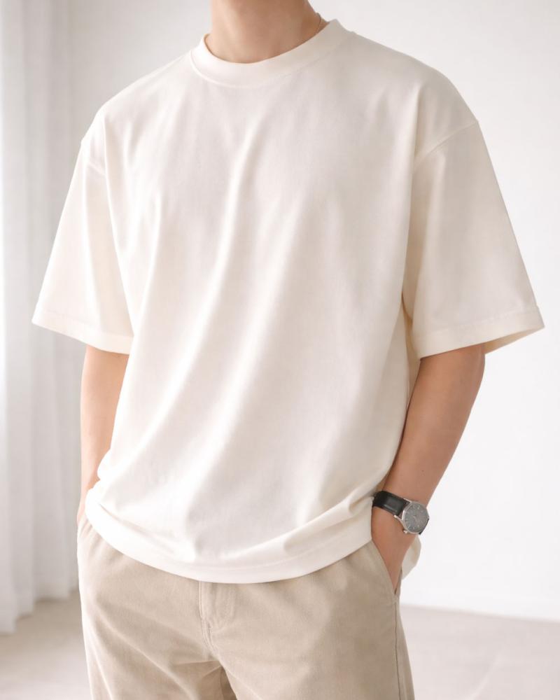 تیشرت شیری کد 27351