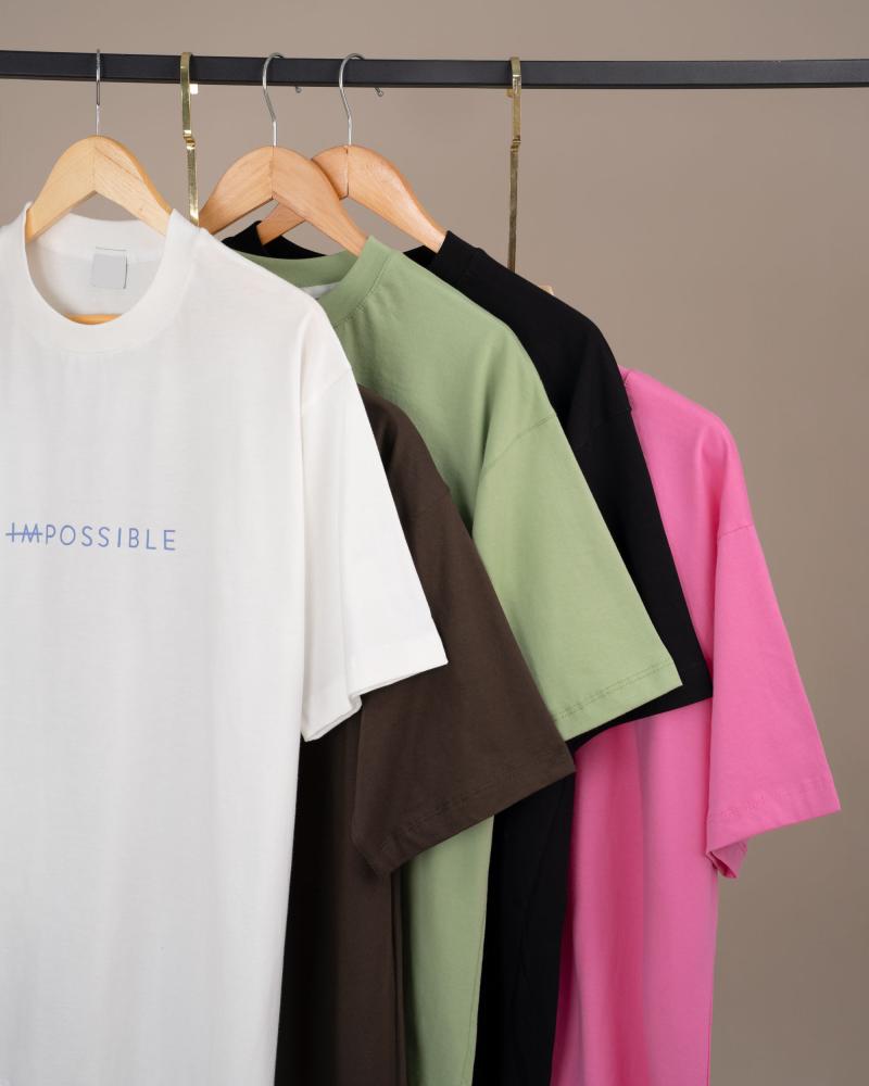 تیشرت نخ و پنبه impossible کد 24374