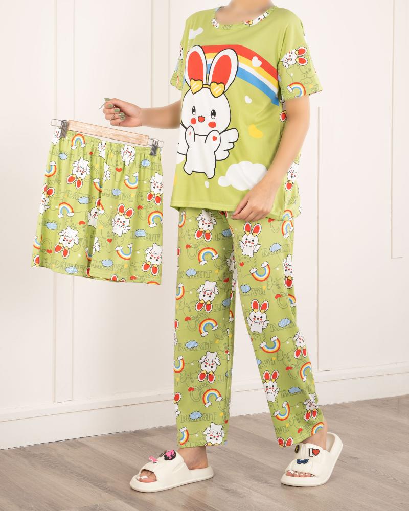 ست سه تیکه راحتی rabbit کد 23860