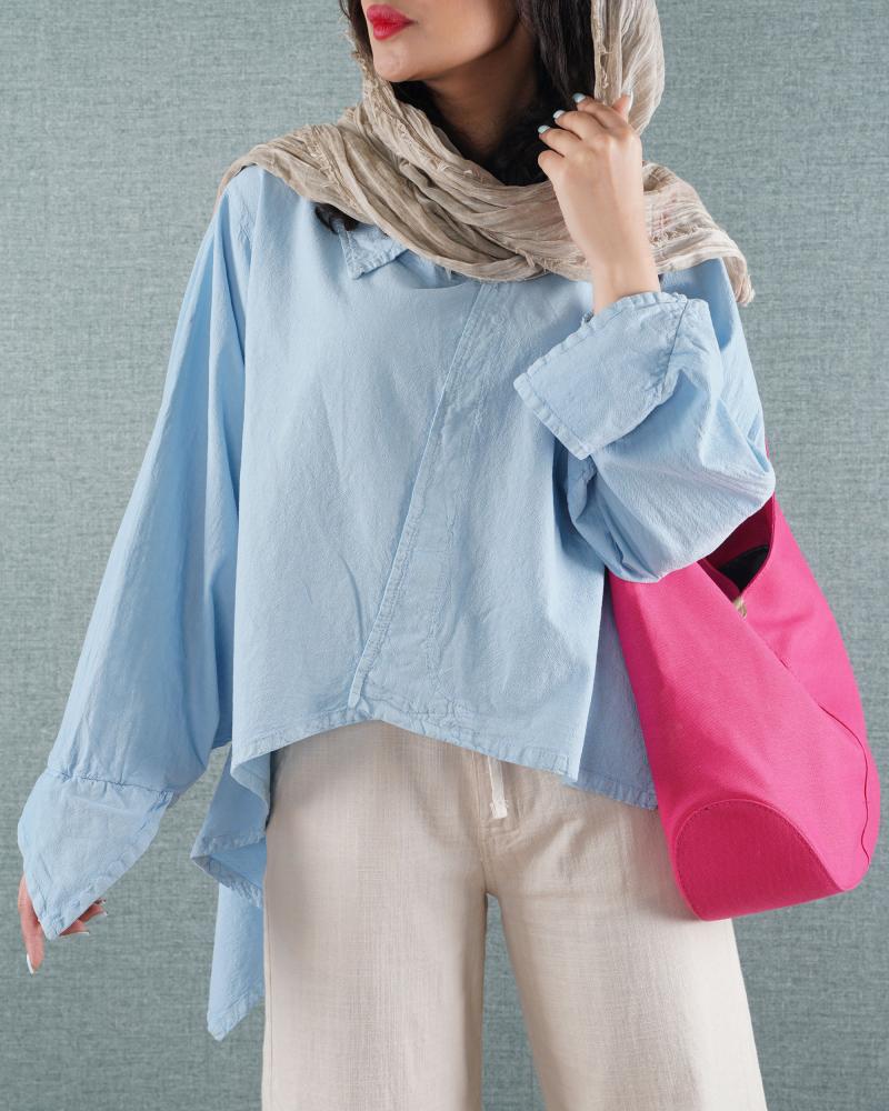 شومیز لینن ژالیا کد 23389