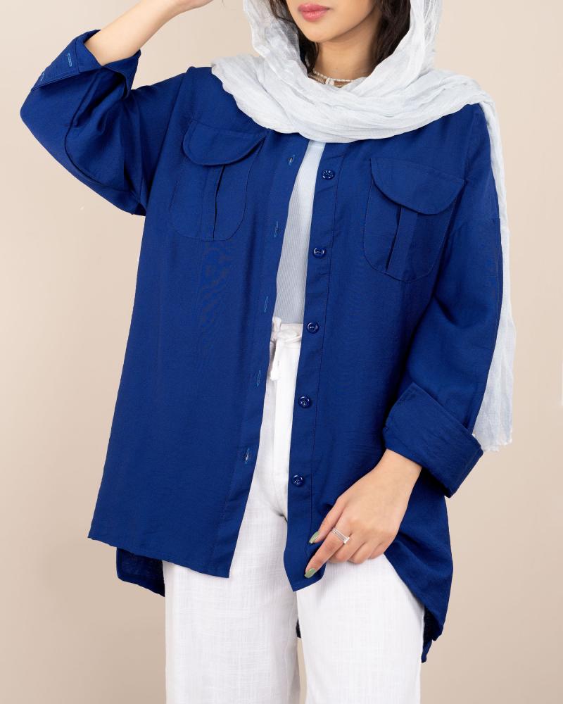 شومیز مانتویی داتیا کد 23840