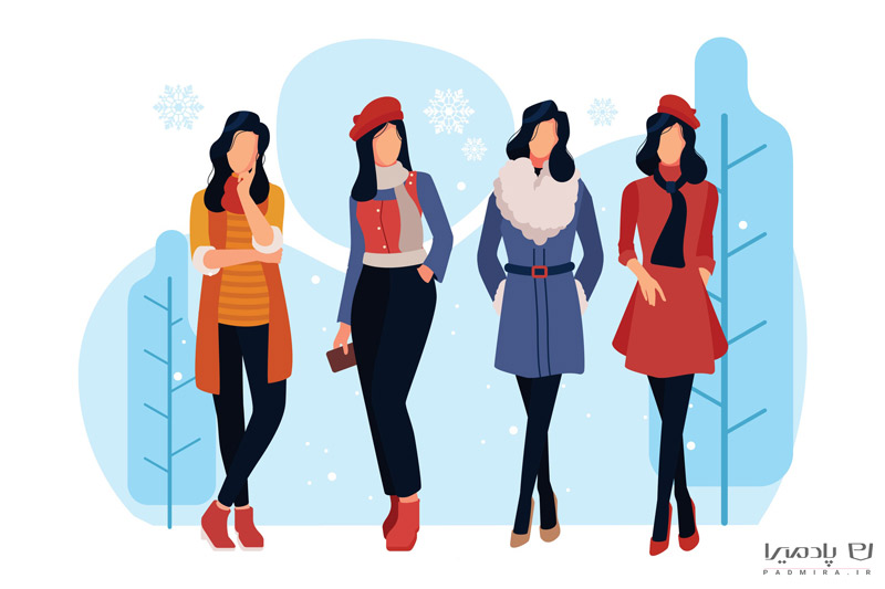 10 ایده جذاب برای استایل زمستانی خانم ها