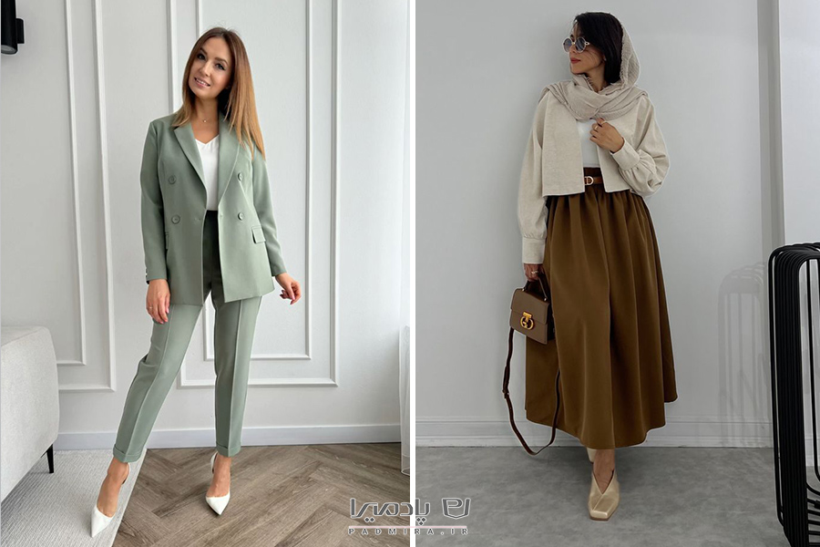 رنگ نود چیست و با چه لباس هایی ست می شود؟ 2