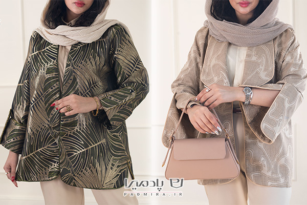 مانتوهای کتی ژاکارد