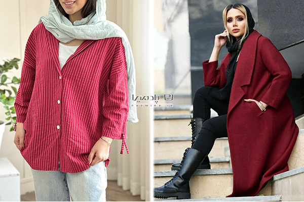 رنگ زرشکی برای پاییز