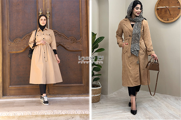 رنگ نسکافه ای برای پاییز