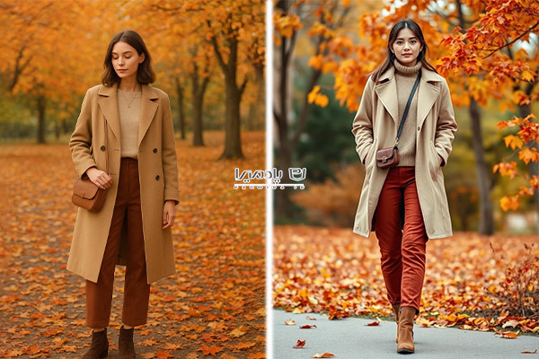 استایل مینیمال با لباسهای پاییزی