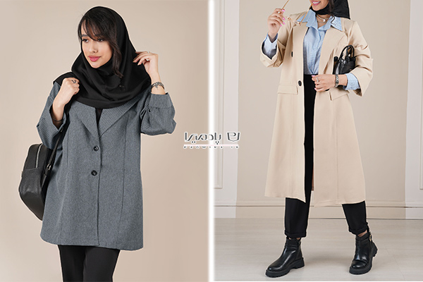 مانتو اسپرت دکمه دار