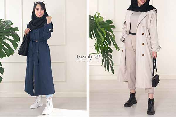 ترنچ کت بلند