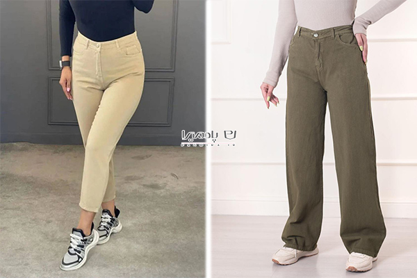 شلوار با جنس کتان ضخیم