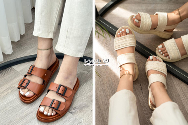 طراحی و تنوع مدل‌های صندل چرمی مناسب فصل سرد