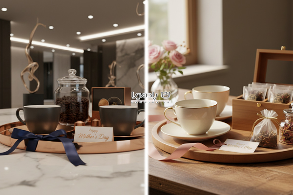 ست چای و قهوه هدیه روز مادر