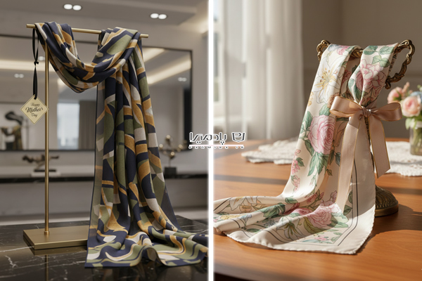 شال و روسری انتخاب هدیه روز مادر