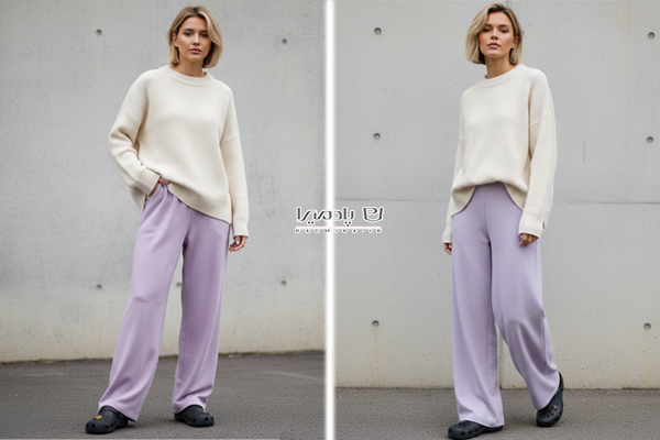 کراکس با شلوار نیم بگ و بگ