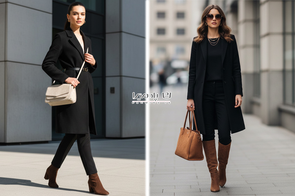 ست کردن کیف و کفش جیر