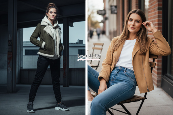 ترکیب لباس جیر با تیشرت، هودی و دورس