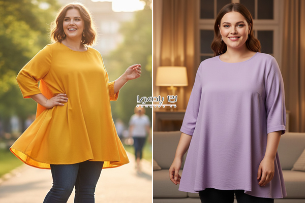 شومیز A Line (کلوش پایین)