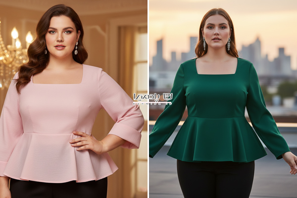 شومیز Peplum 