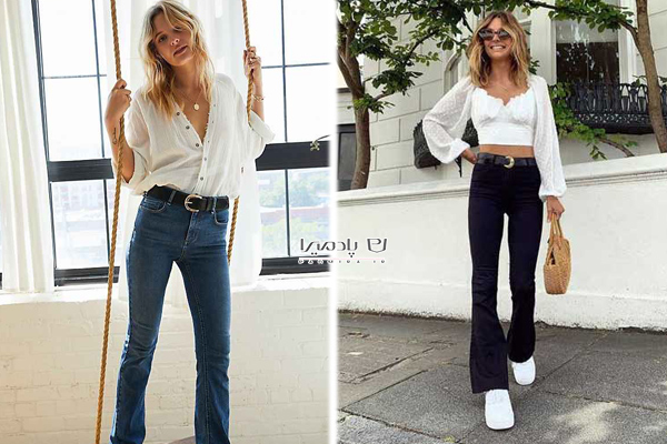 استایل با شلوار بوت کات برای افراد قدکوتاه