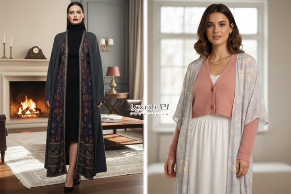 استایل های مختلف کاردیگان بافت زنانه