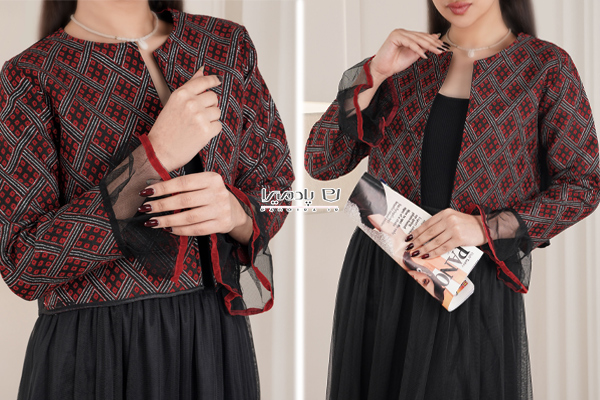 استایل کت لمه با شومیز مشکی
