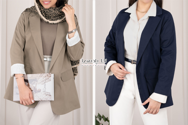 استایل کت بلیزر با شومیز