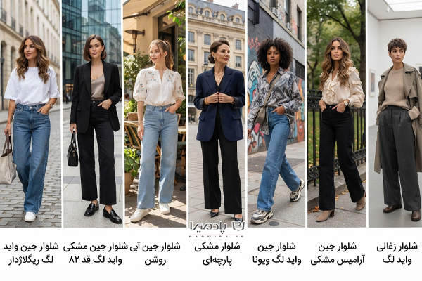 اگر فقط قرار باشد یک واید لگ بخرید این مدل‌ها بیشترین کاربرد را دارند