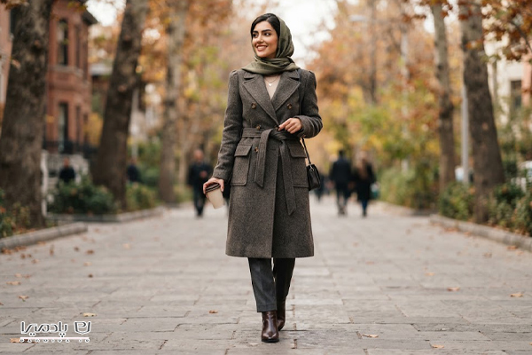 پارچه فوتر برای مانتو پاییزی