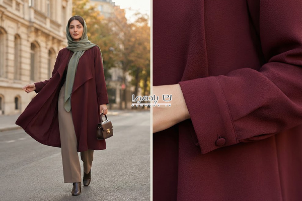 پارچه کرپ برای مانتو پاییزی