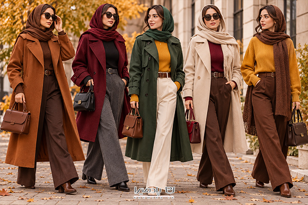 چه رنگهایی برای شیکپوشی در پاییز مناسباند؟